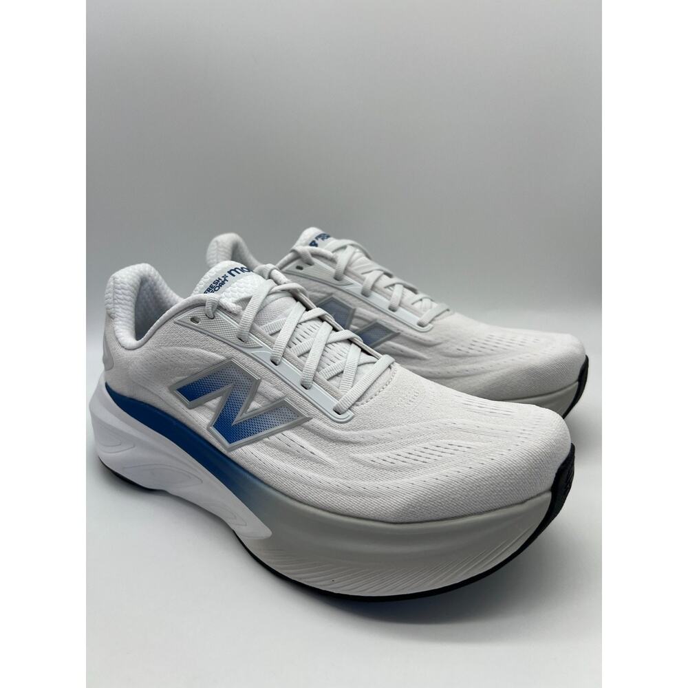 New Balance Fresh Foam X More V6 Men Size 10.5 White Blue New - Picture 11 of 16